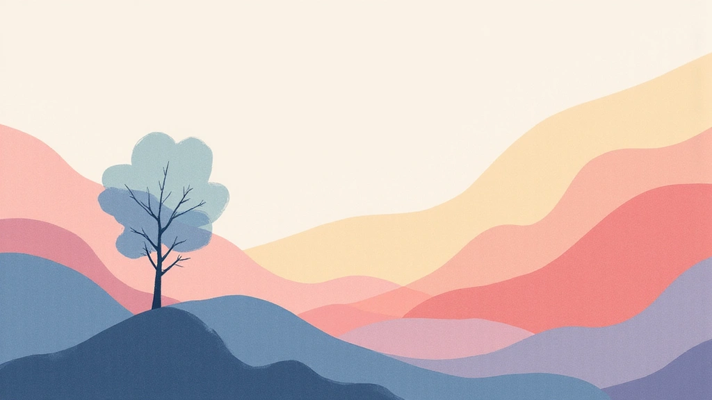 Image abstraite et moderne représentant la croissance, l'apprentissage et la sagesse